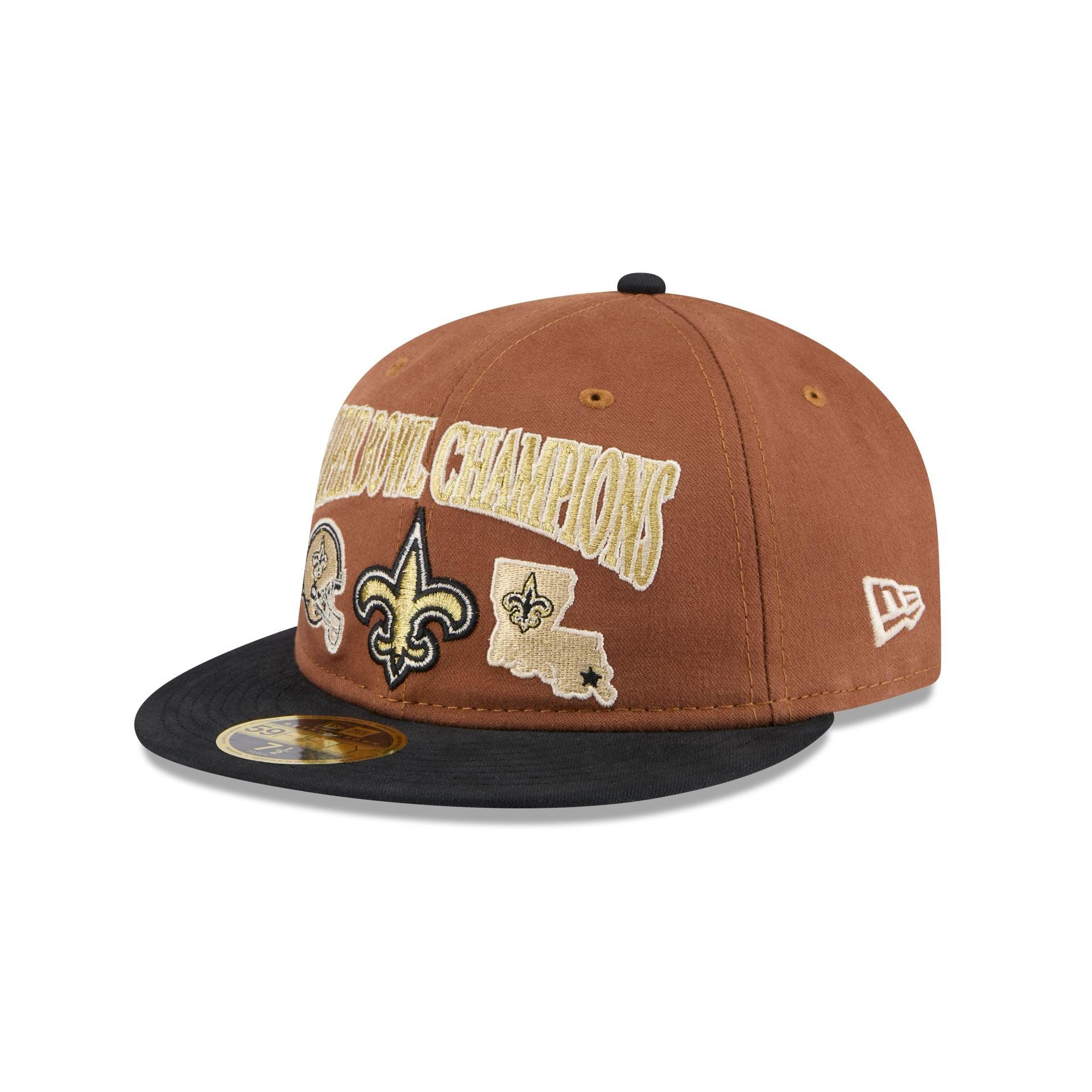 New Orleans Saints Champions Retro Crown 59FIFTY Fitted Hat Male Product Image
