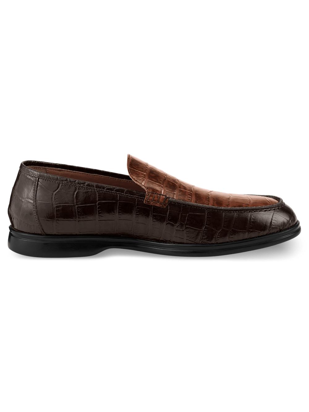 Micah Venetian Loafer - Brown Product Image