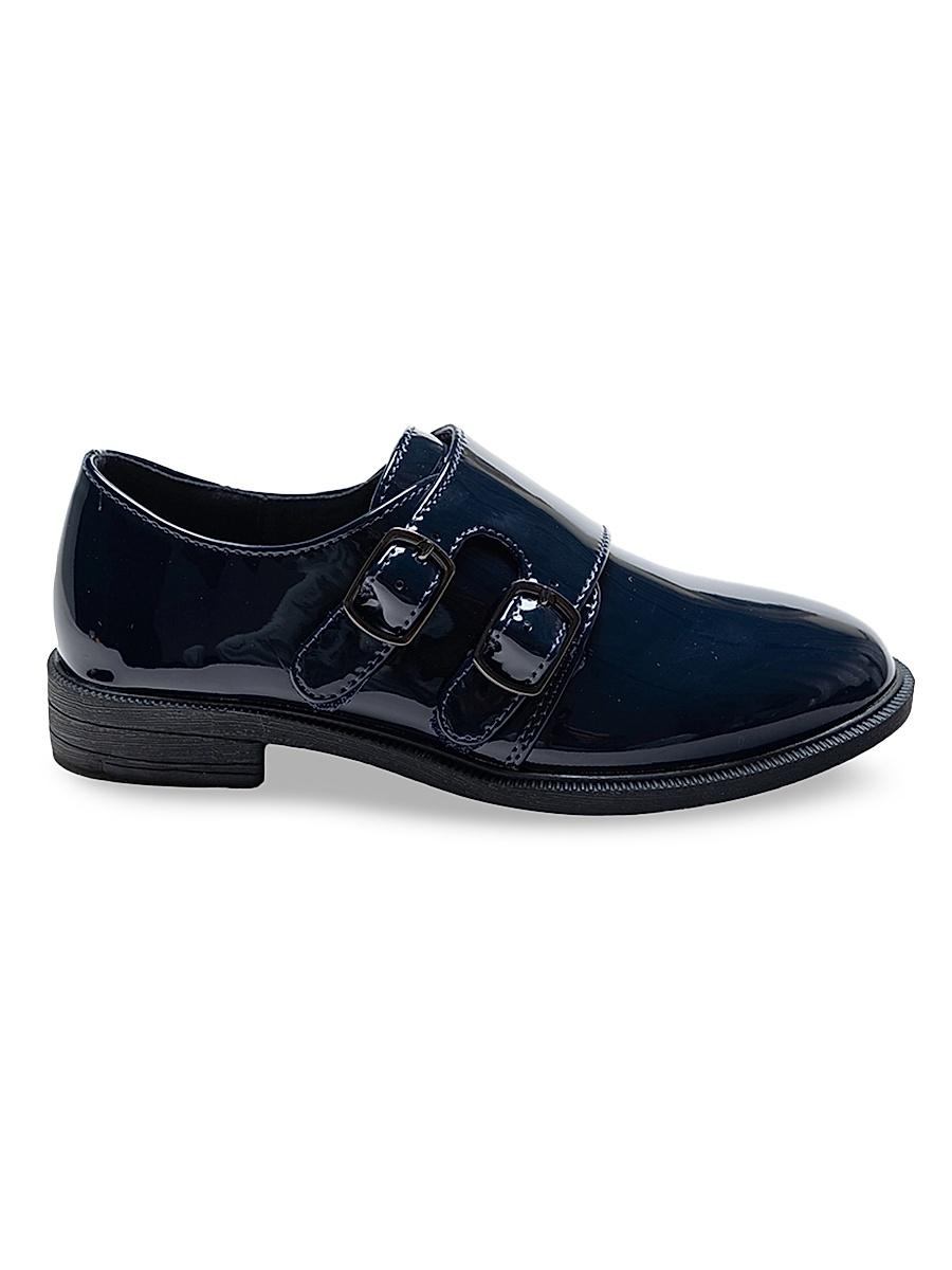 Patent Double Monk Strap Dress Shoes Product Image