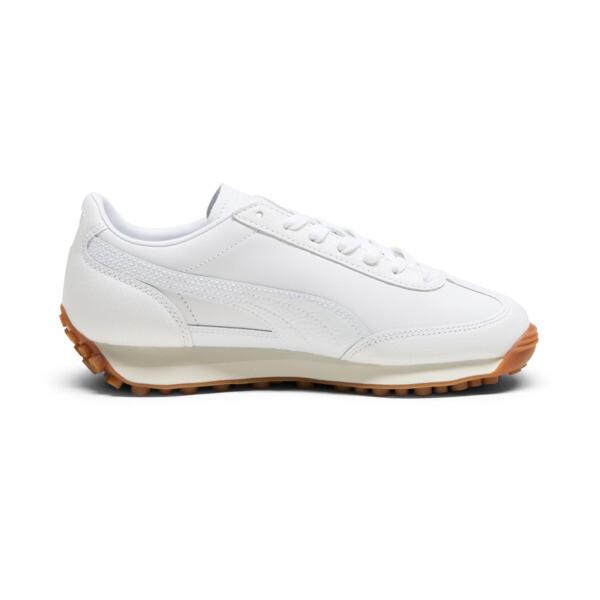 PUMA Easy Rider Leather Women's Sneakers in White/Frosted Ivory Product Image