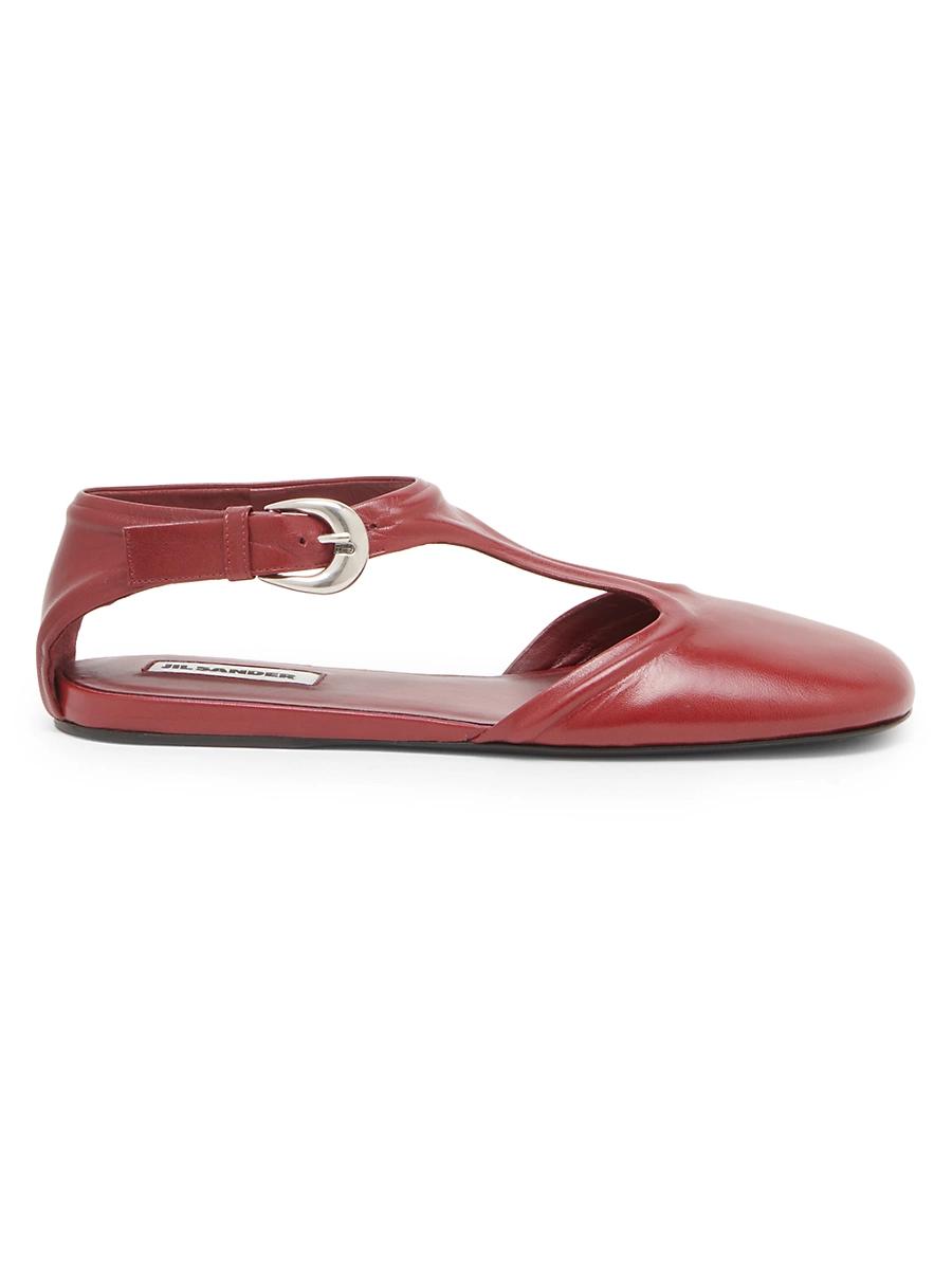 Womens Leather Mary Janes Product Image