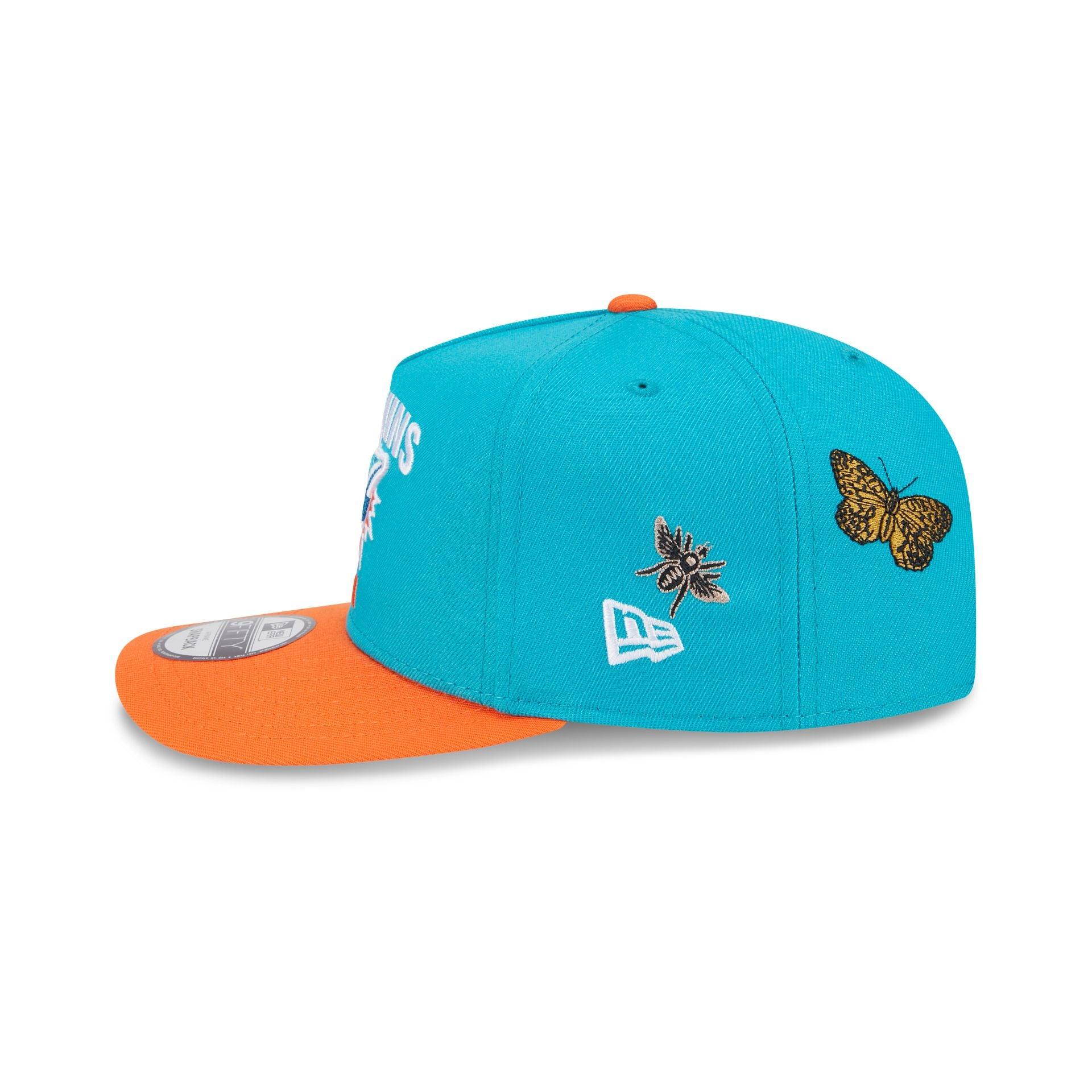 FELT x Miami Dolphins 9FIFTY A-Frame Snapback Hat Male Product Image