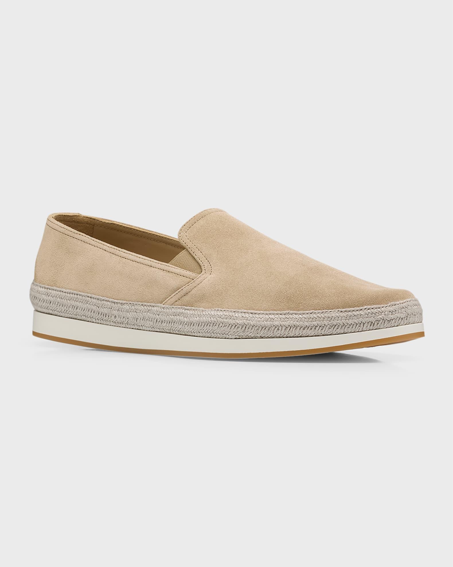 Men's Suede Slip-On Sneakers Product Image