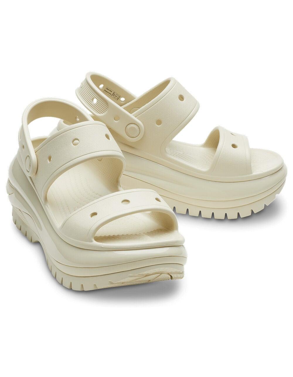 CROCS Mega Crush Womens Sandals - BONE Product Image