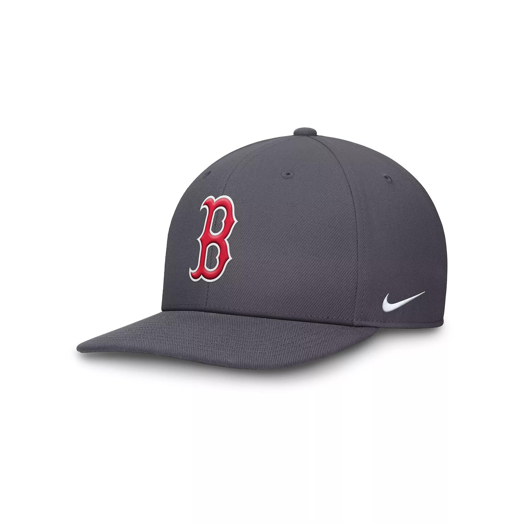 Men's Nike Gray Boston Red Sox Pro Performance Snapback Hat, Size: Medium/Large, Grey Product Image