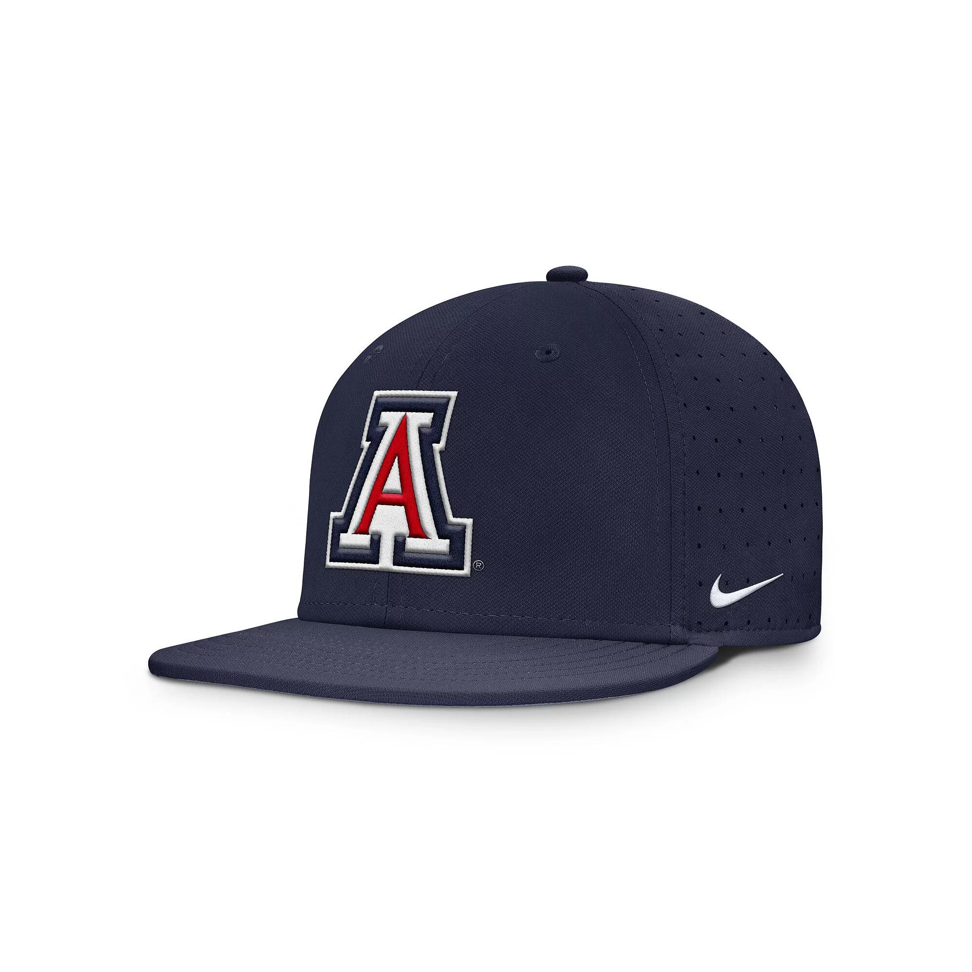 Men's Nike Navy Arizona Wildcats On-Field Dugout True Performance Fitted Hat,  Product Image