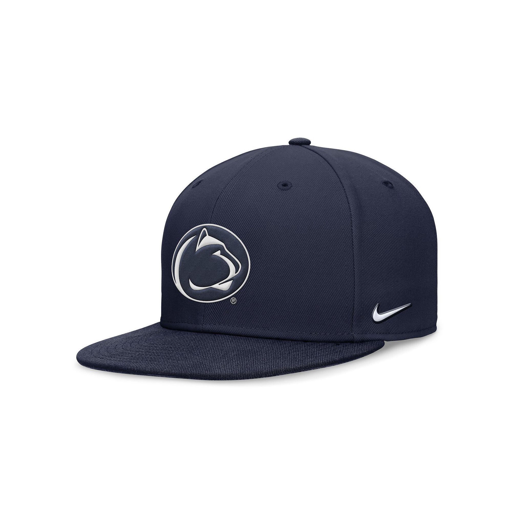 Men's Nike Navy Penn State Nittany Lions On-Field Pro Fitted Hat, Size: 7, Blue Product Image