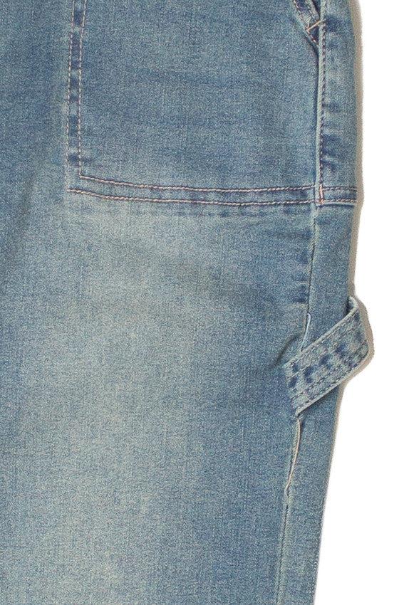 Cuffed Buckle Back Carpenter Jeans Product Image