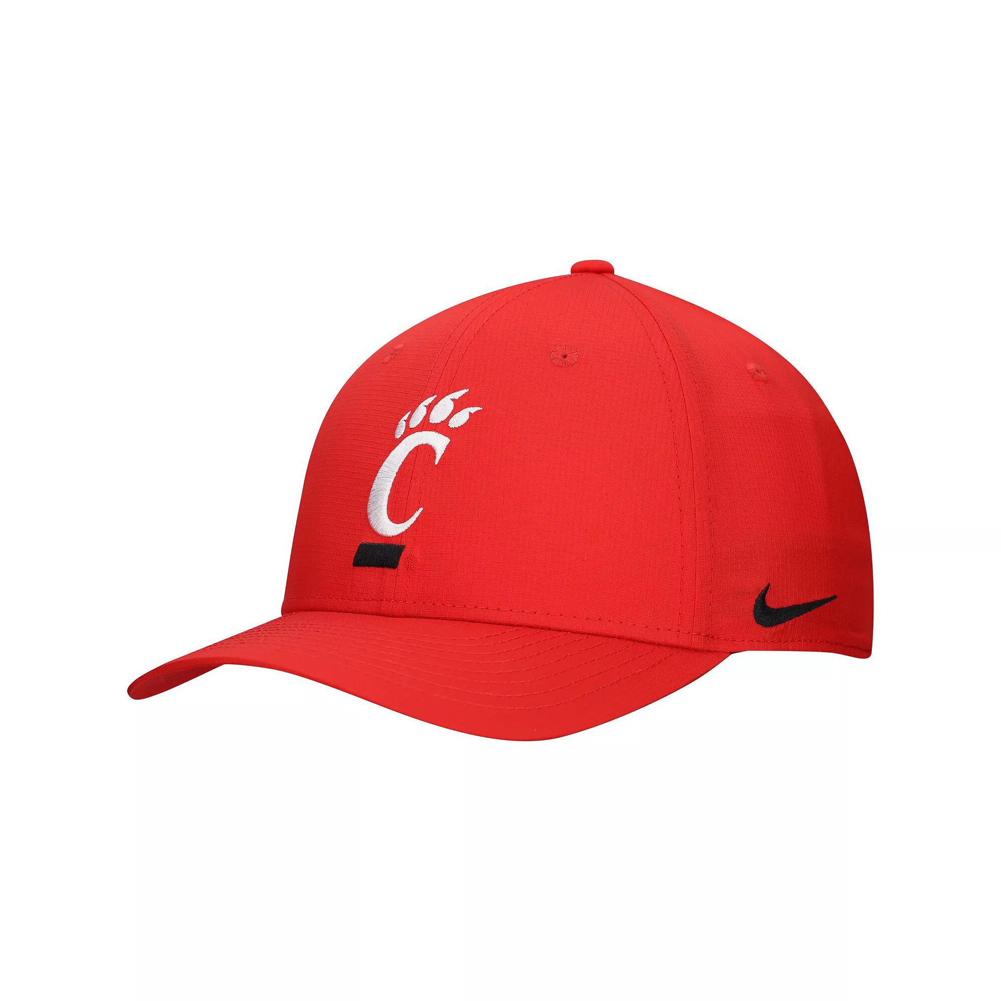 Men's Nike Red Cincinnati Bearcats 2024 Sideline Club Adjustable Hat Product Image