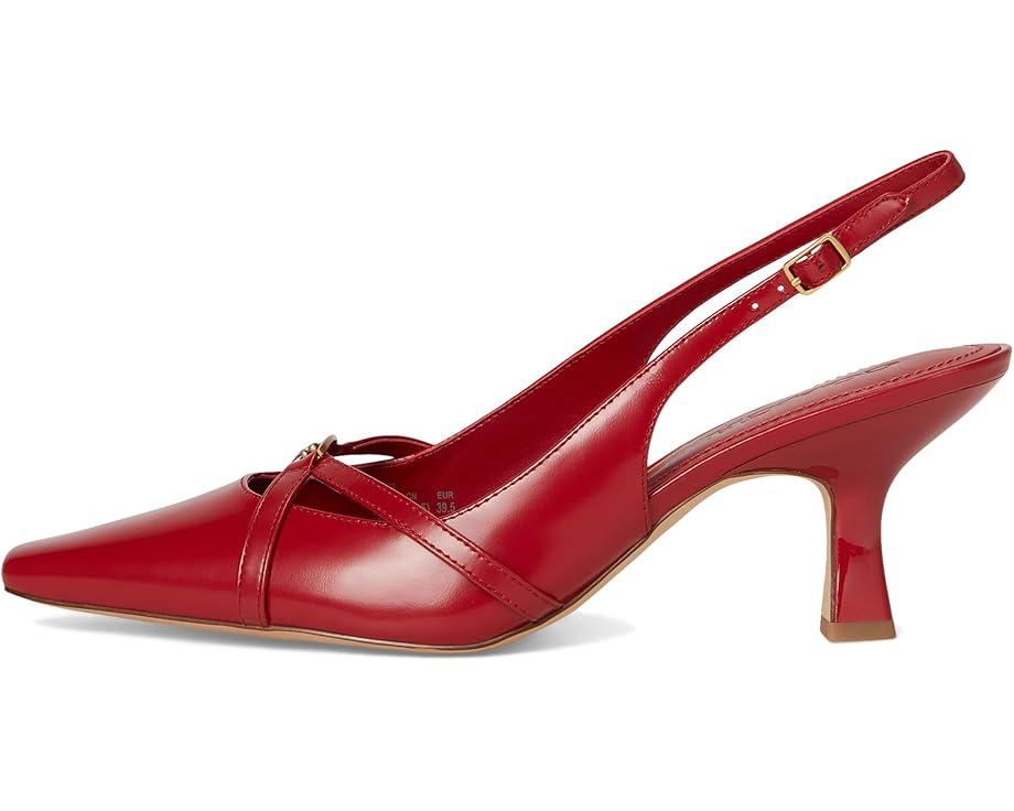 Carrie Metallic Leather Skimmer Product Image