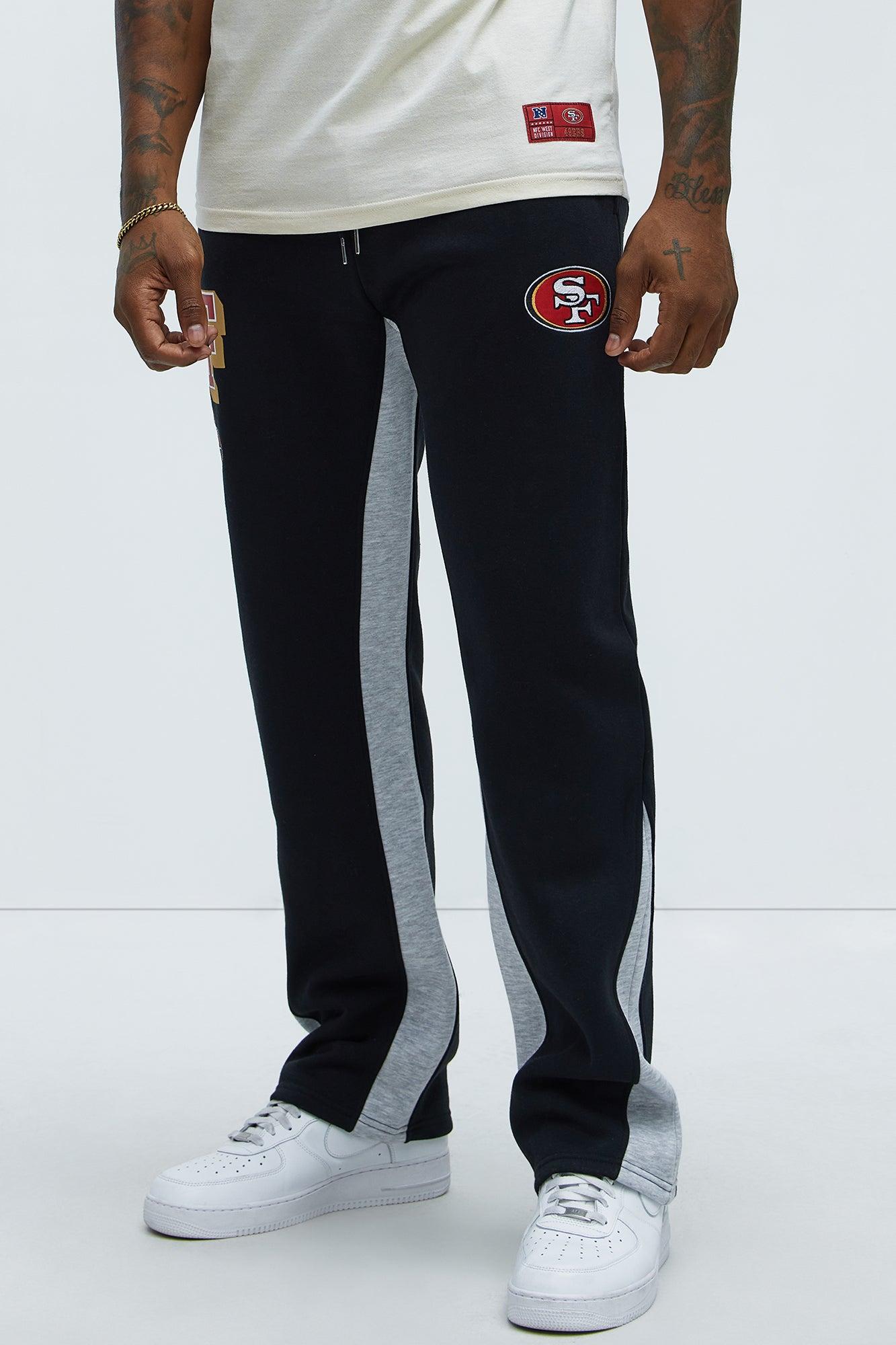 49ers Bold Flare Sweatpants - Black Product Image