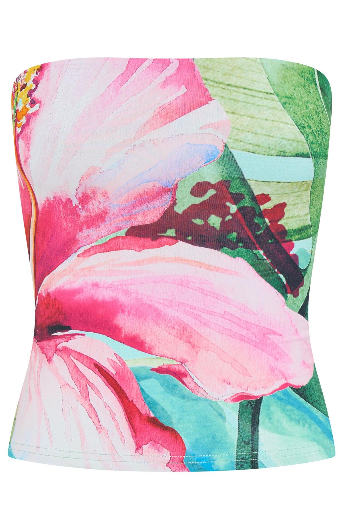 More For Me Top Vivid Bloom Product Image