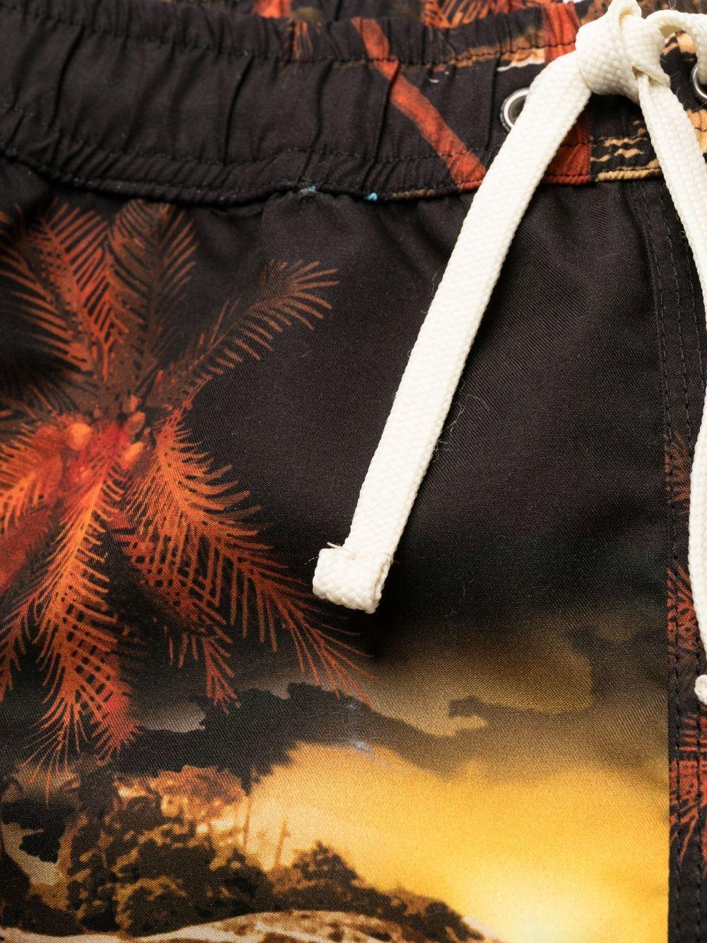 graphic-print swim shorts Product Image