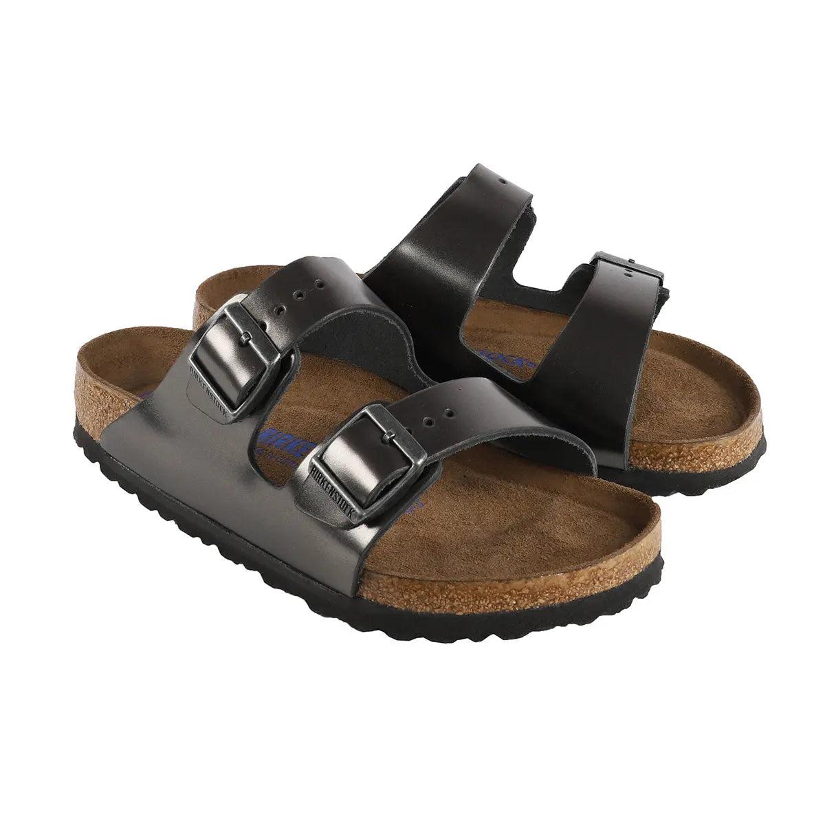 Birkenstock Arizona Soft Footbed Leather Sandals Product Image