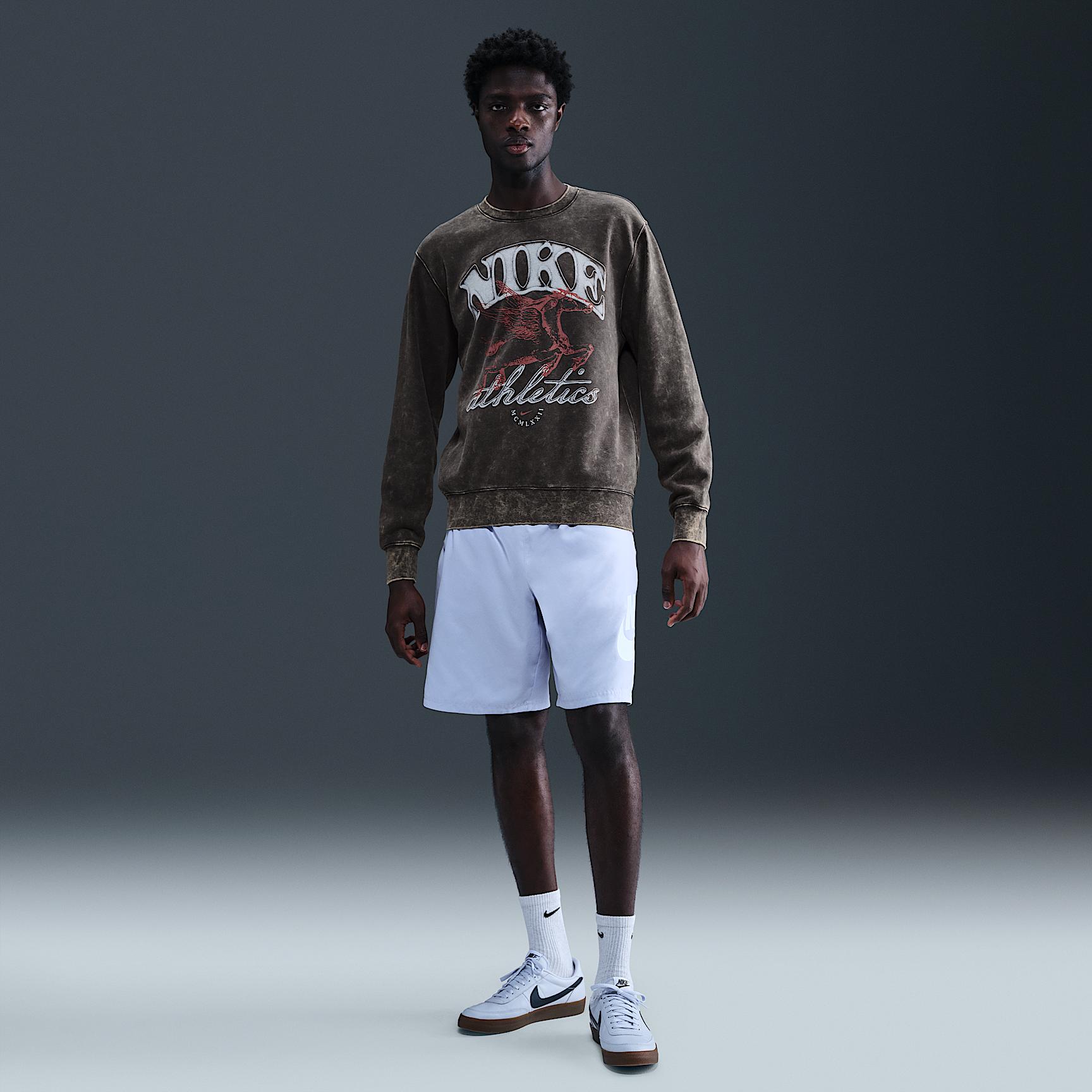 Mens Nike Sportswear Club Fleece Crew | IB4146-060 Product Image