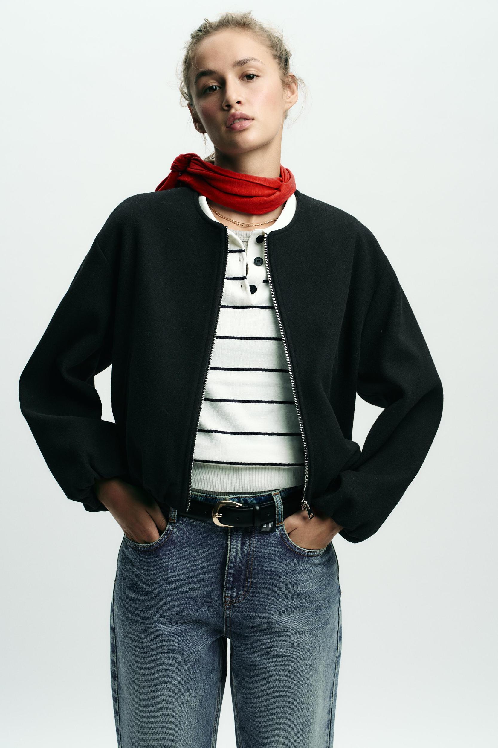 SOFT BOMBER JACKET Product Image