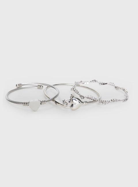 In The Moonlight Bracelet Pack Silver Product Image