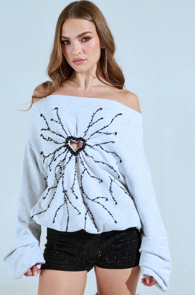 TOO MUCH LOVE TO GIVE SWEATSHIRT Product Image