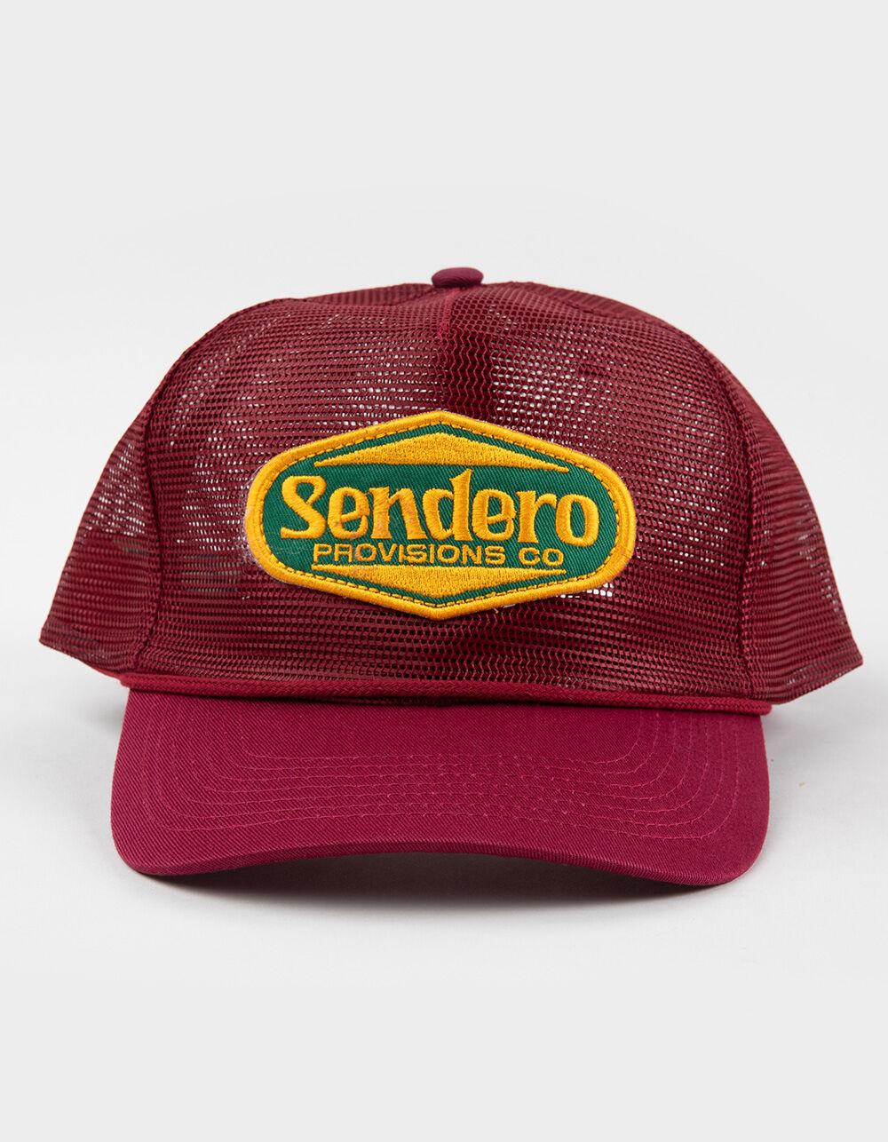 SENDERO PROVISIONS CO. Supply All Mesh Snapback Hat - RED COMBO Product Image
