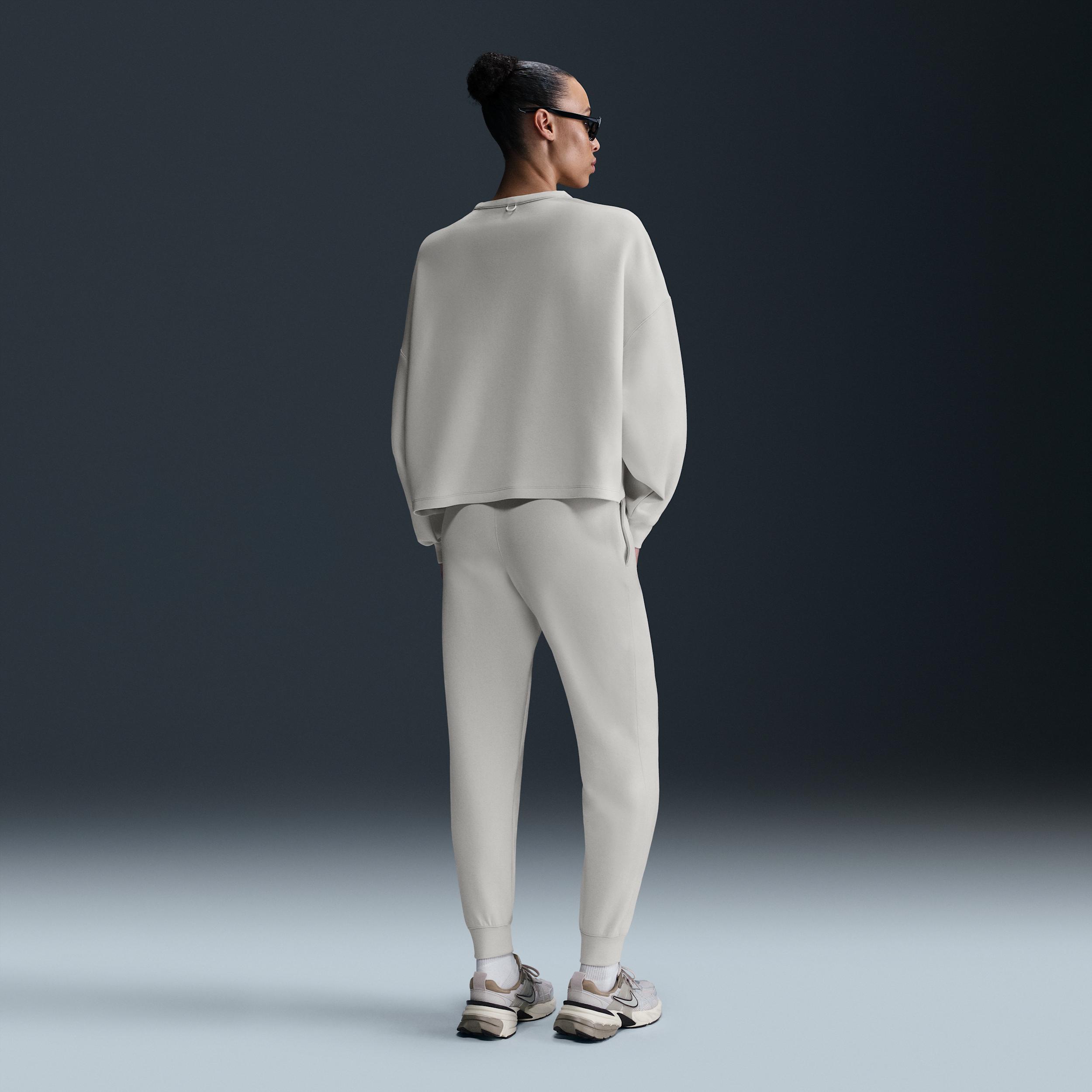 Nike Womens 24.7 ImpossiblySoft Dri-FIT Oversized Crew-Neck Top | HQ8193-104 Product Image