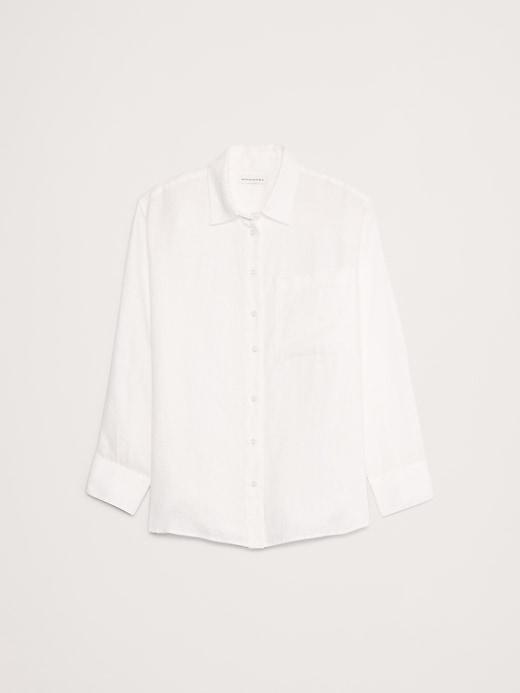 The Oversized Linen Shirt Product Image