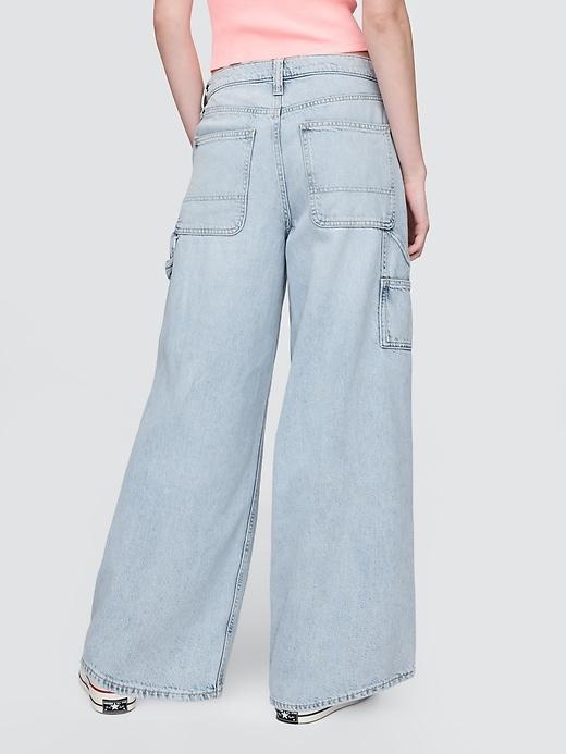 Mid Rise UltraSoft Baggy Jeans Product Image