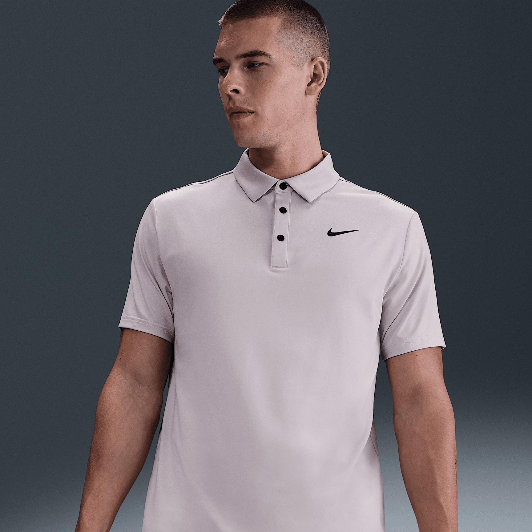 Nike Mens Tour Dri-FIT Heathered Golf Polo | FZ7489-379 Product Image