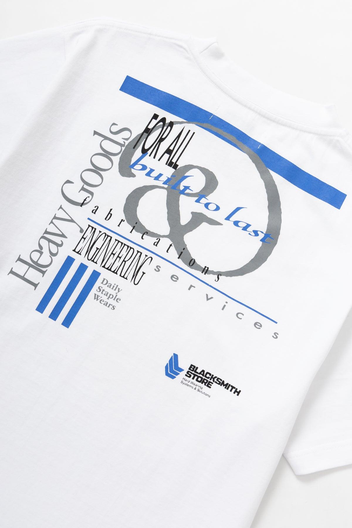 Blacksmith - Heavy Goods Tee - White Product Image
