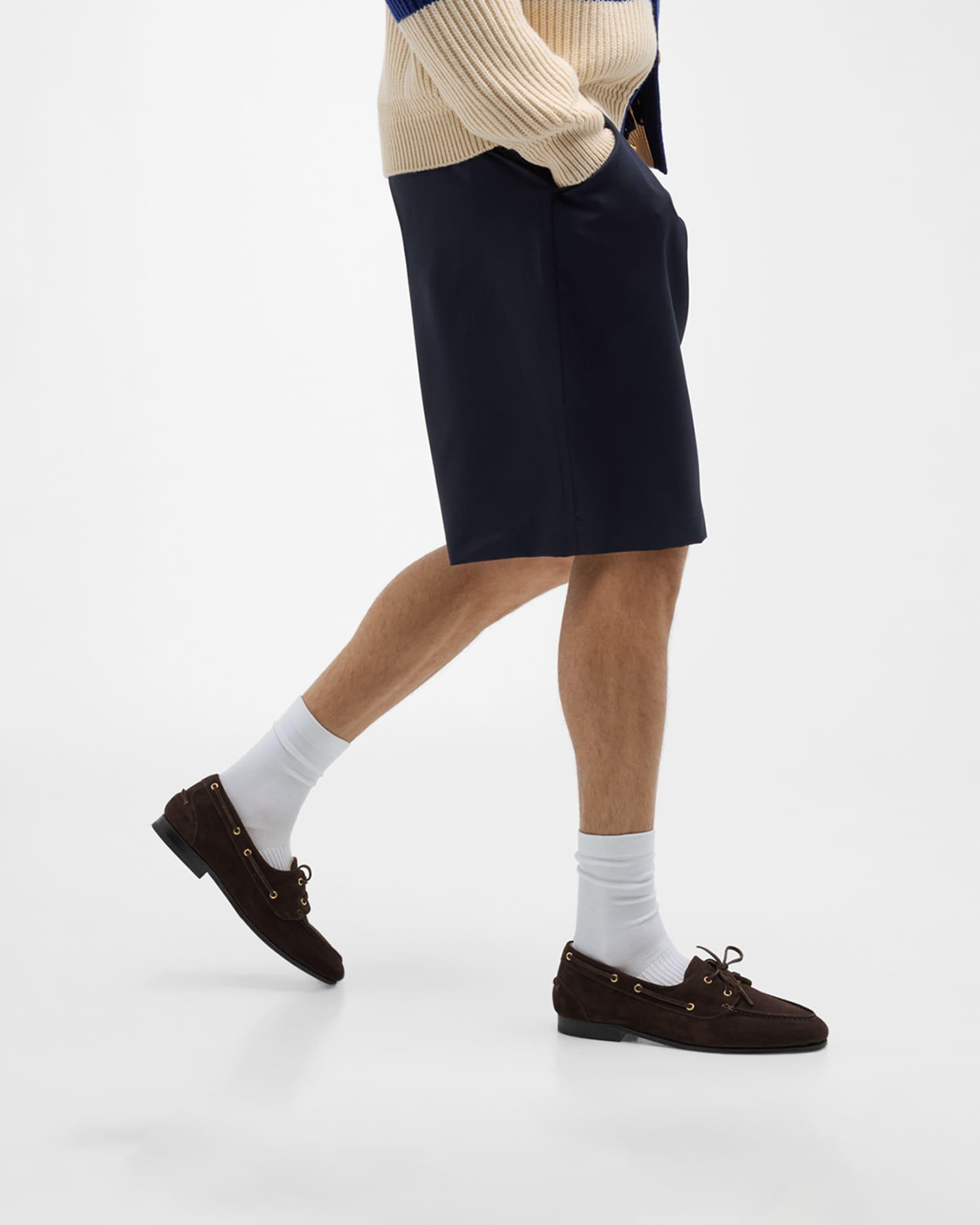 Men's Plume Leather Boat Shoes Product Image