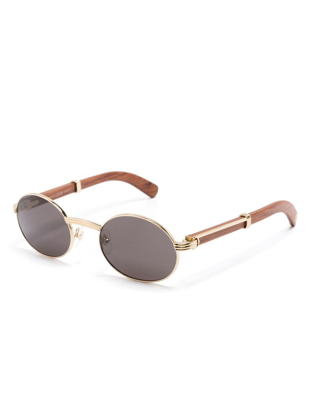 oval-frame sunglasses Product Image