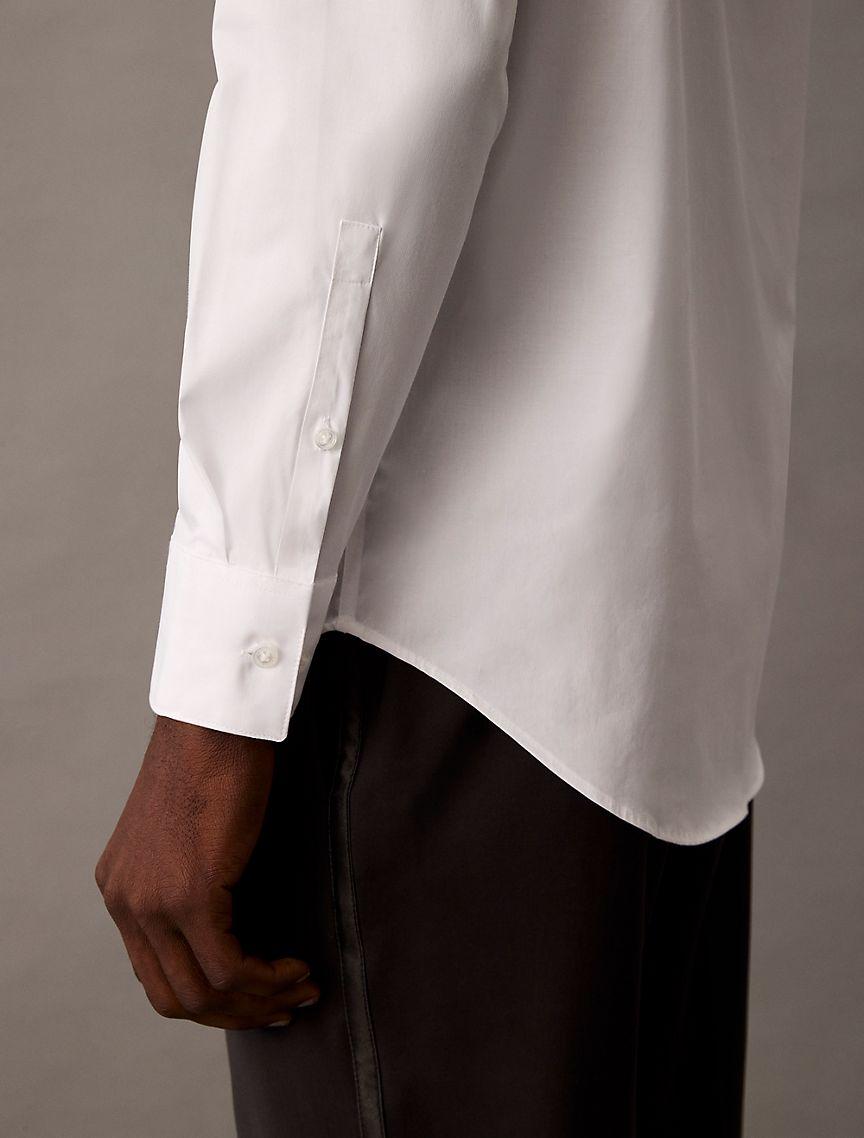 Steel Slim Button-Down Shirt Product Image