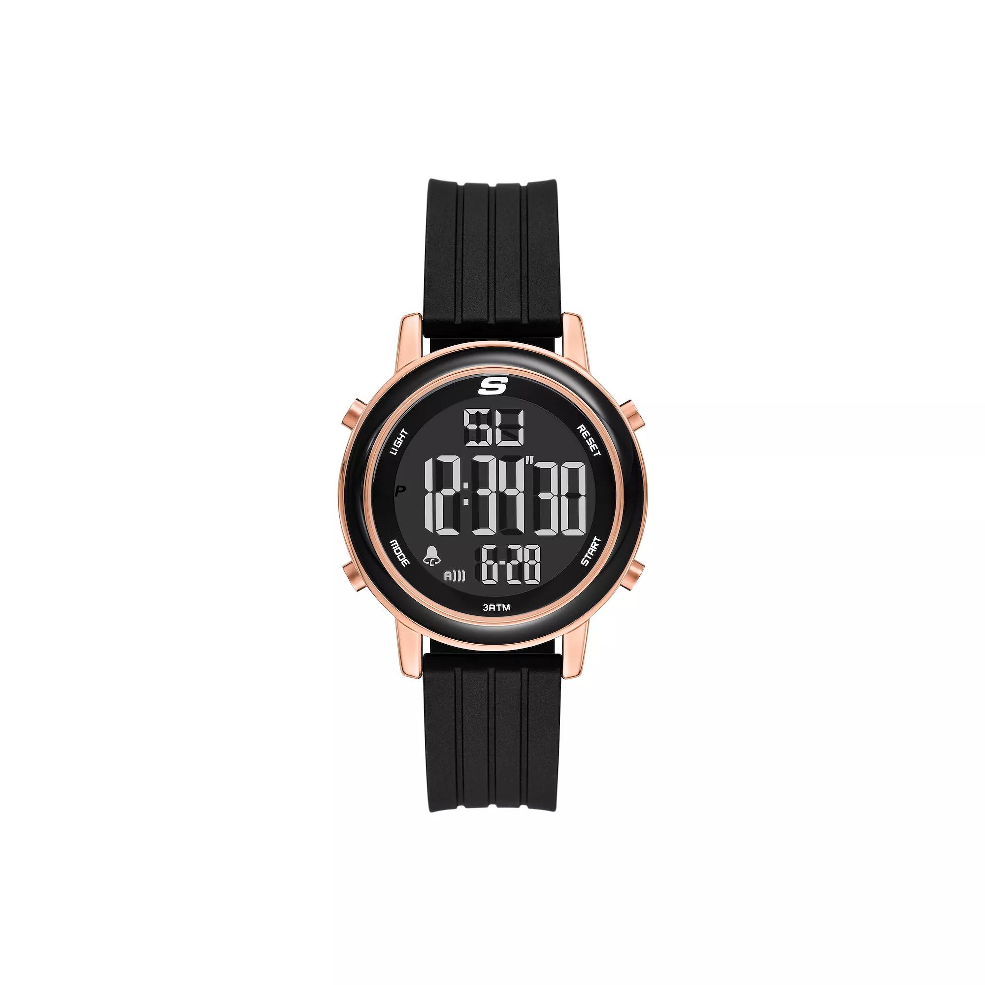 Skechers® Women's Westport Black Digital Watch, Size: 40 mm Product Image
