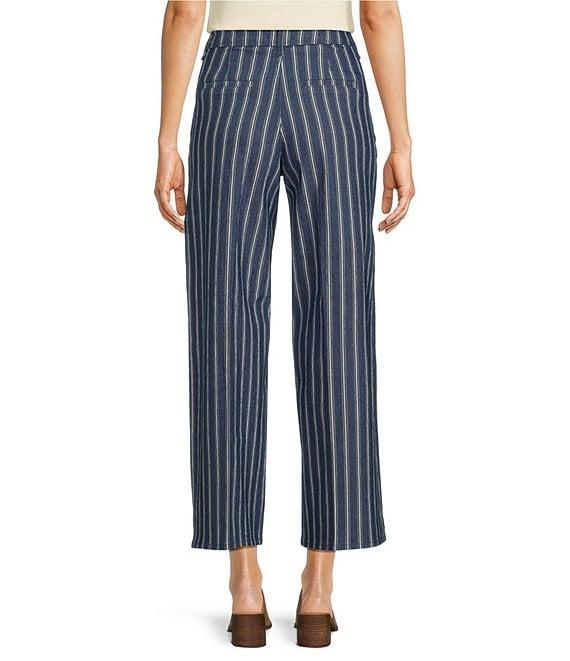 NYDJ Mona High Rise Striped Ankle Trouser Jeans Product Image
