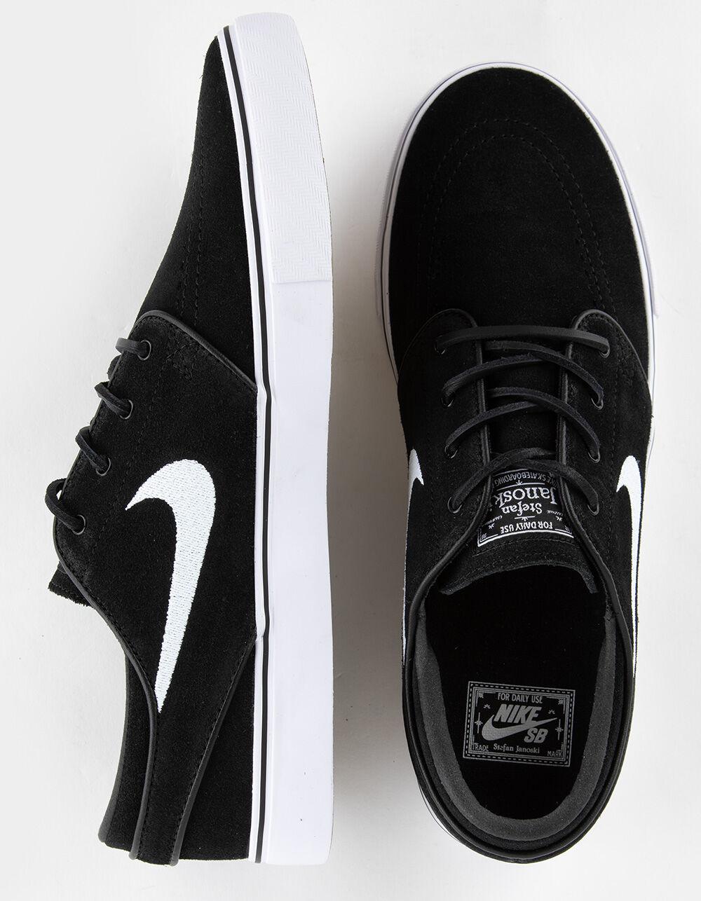 NIKE SB Zoom Janoski OG+ Skate Shoes - BLACK/WHITE Product Image