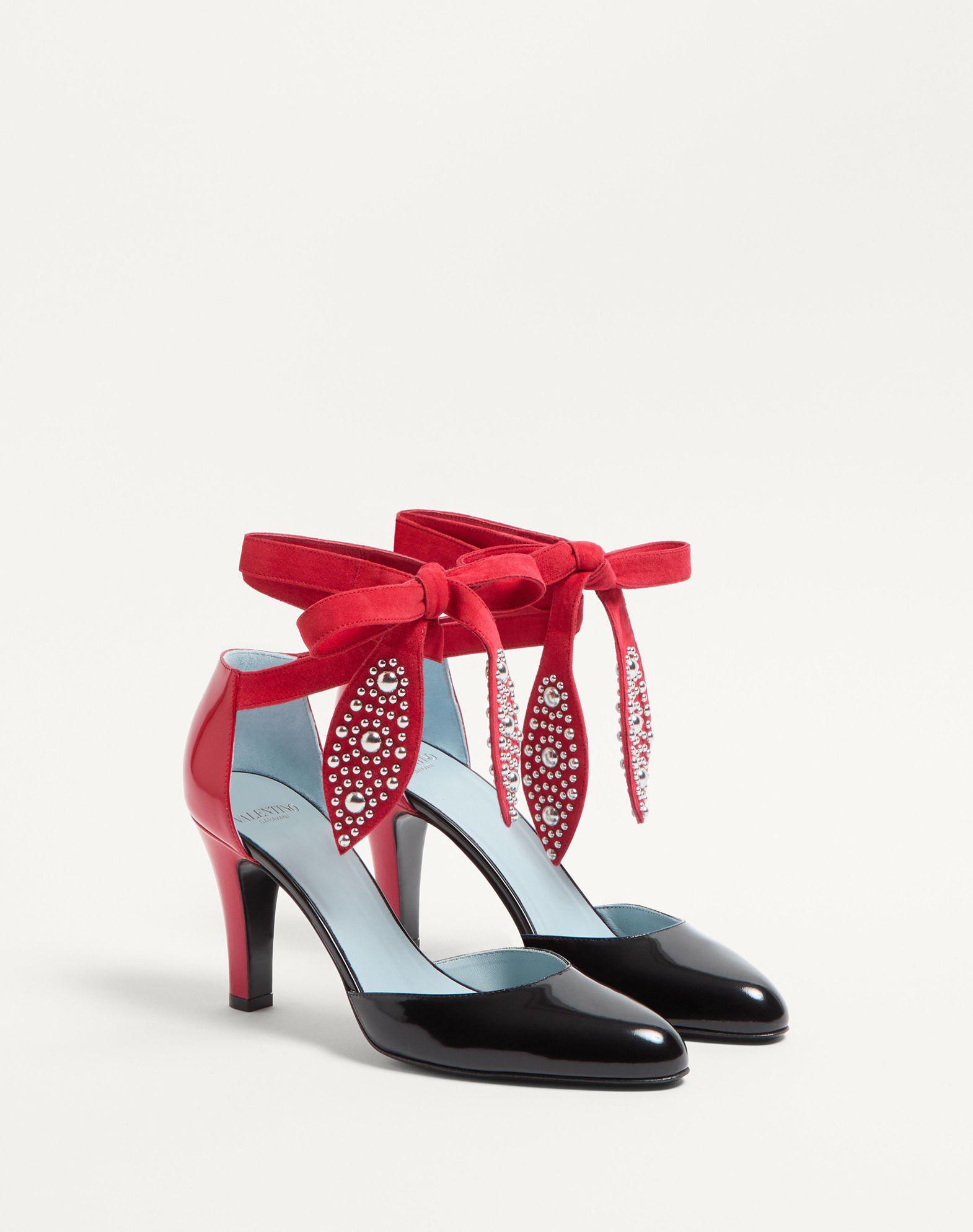 Foliefoliage Pumps In Abrasive Calfskin 85Mm Product Image