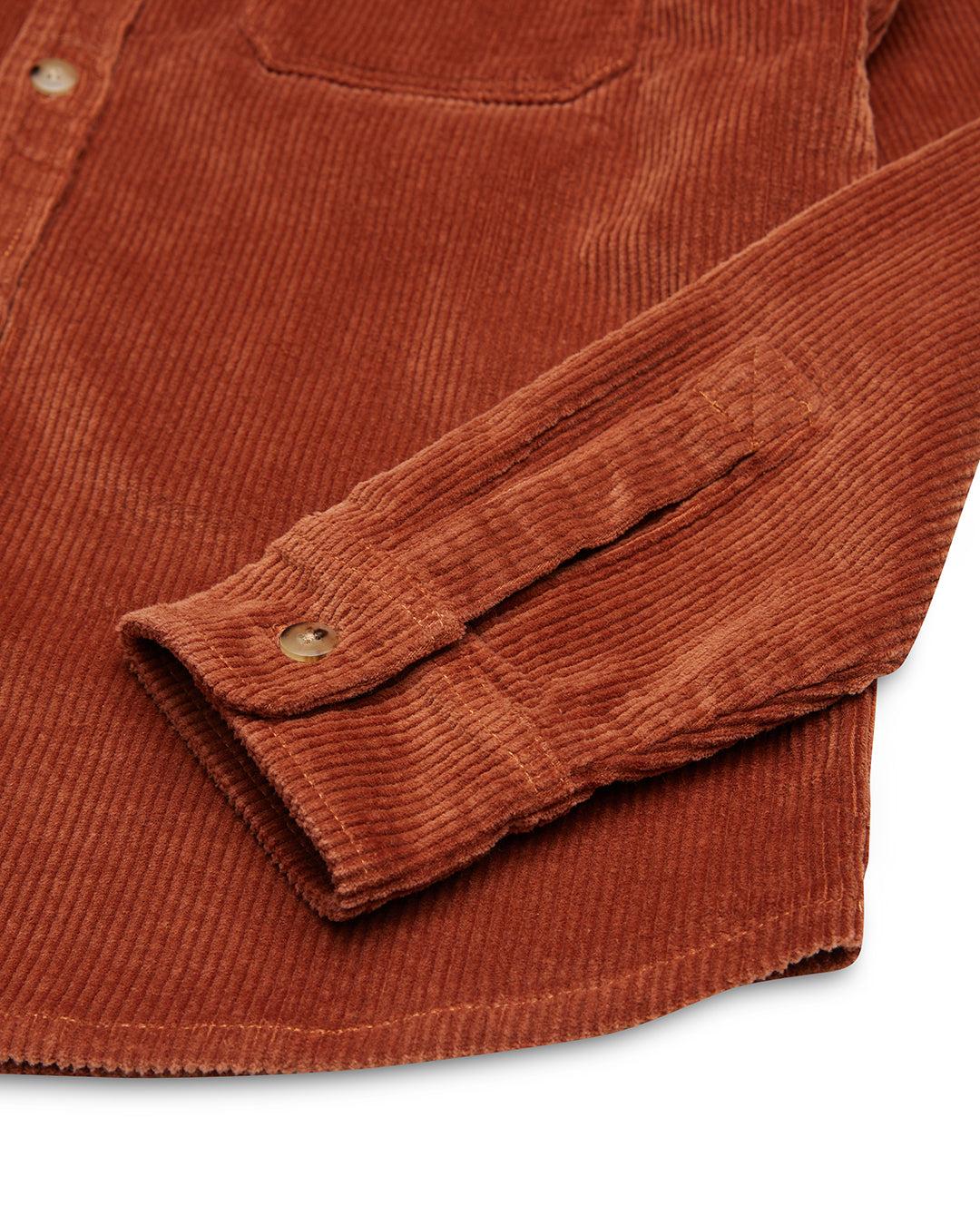 Vacay Cord Shirt - Clay Product Image