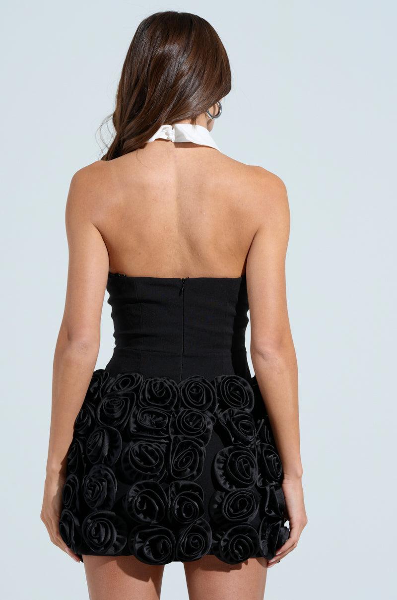 MIND YOUR BUSINESS MINI DRESS WITH TIE Product Image