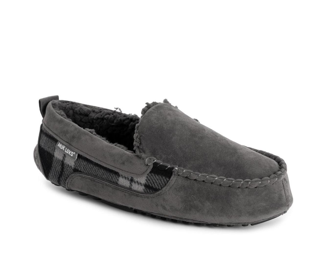 MUK LUKS Men's Emmett Moccasin Slippers Product Image