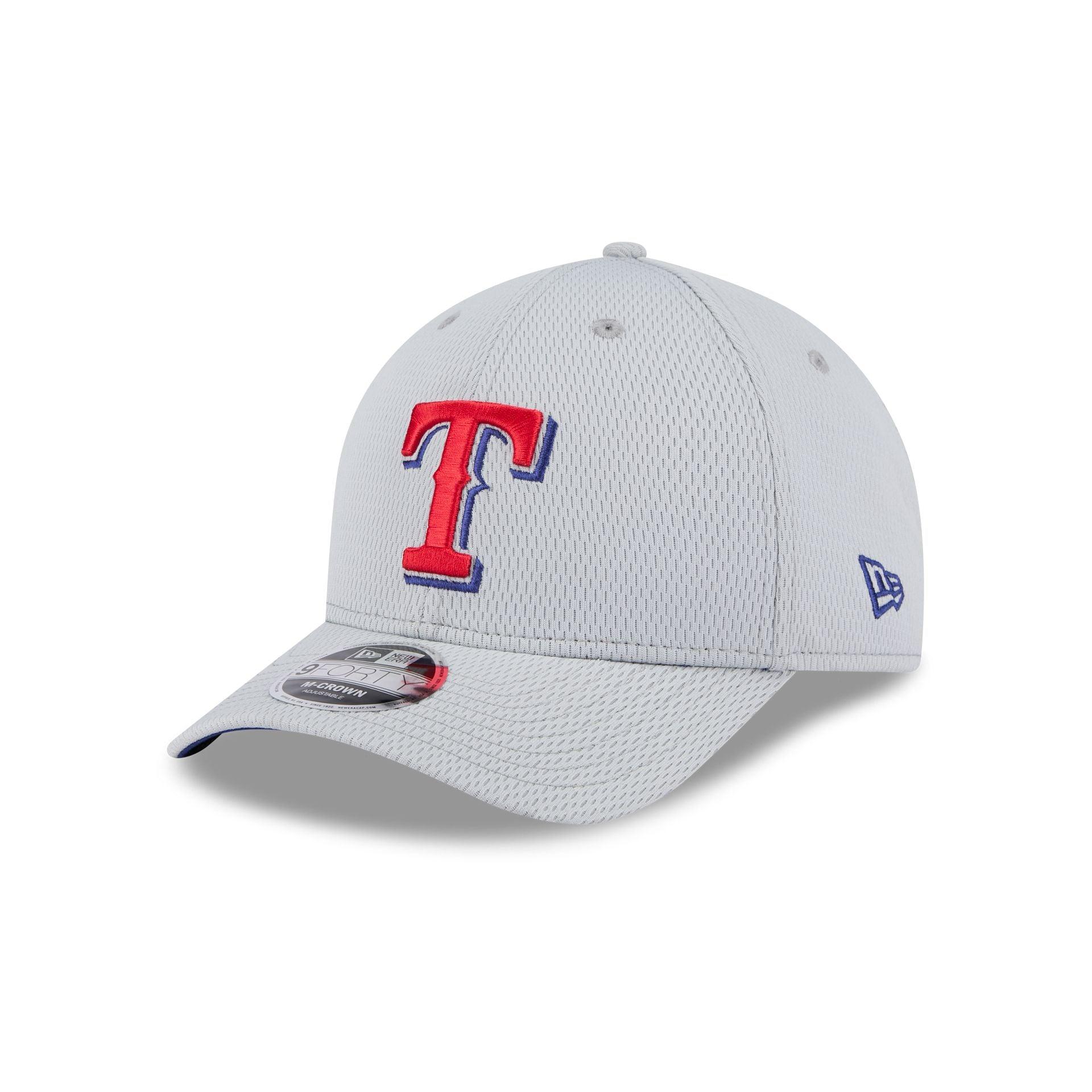 Texas Rangers 2025 Clubhouse Gray 9FORTY M-Crown Snapback Hat Male Product Image