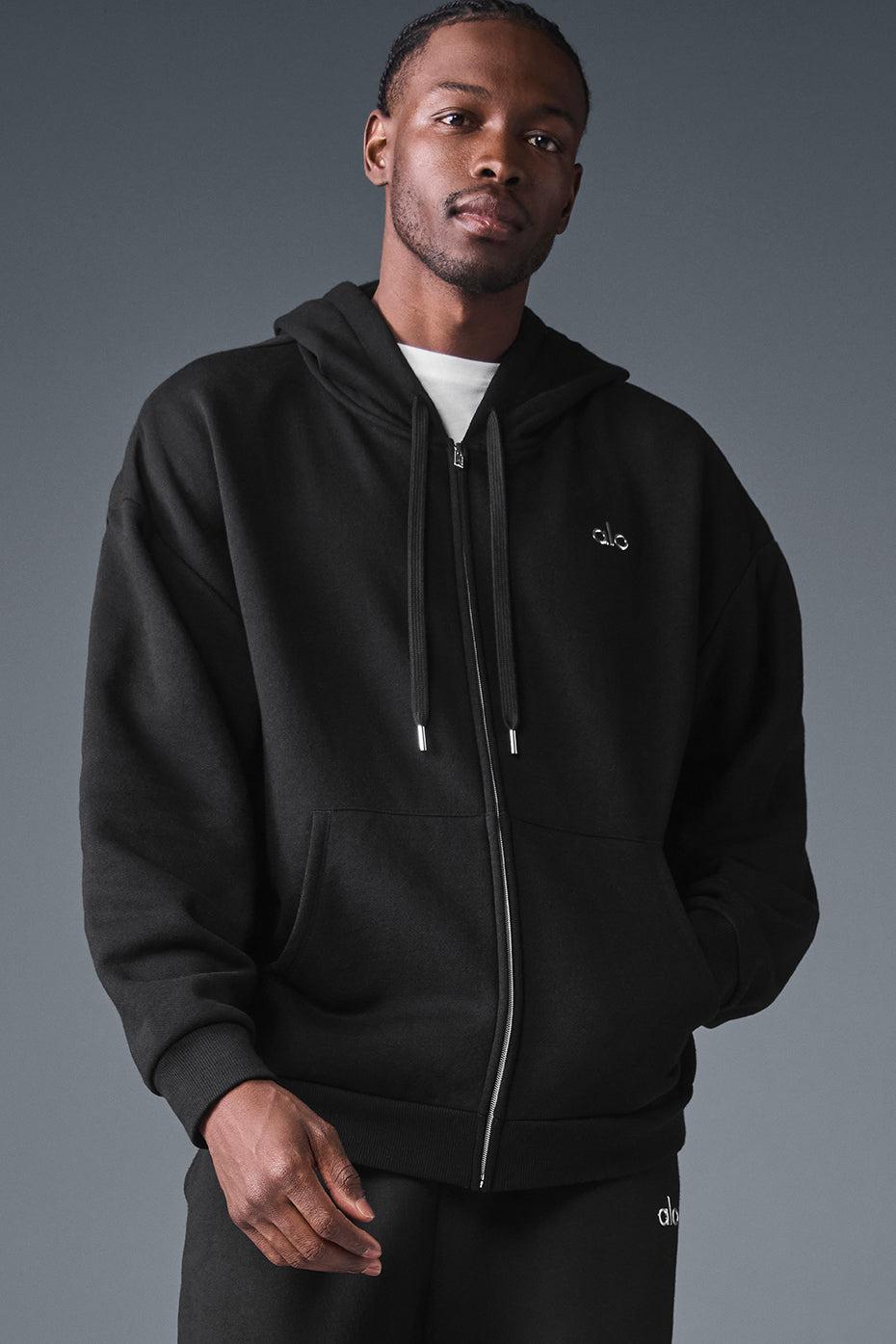 Accolade Full Zip Hoodie - Black Product Image