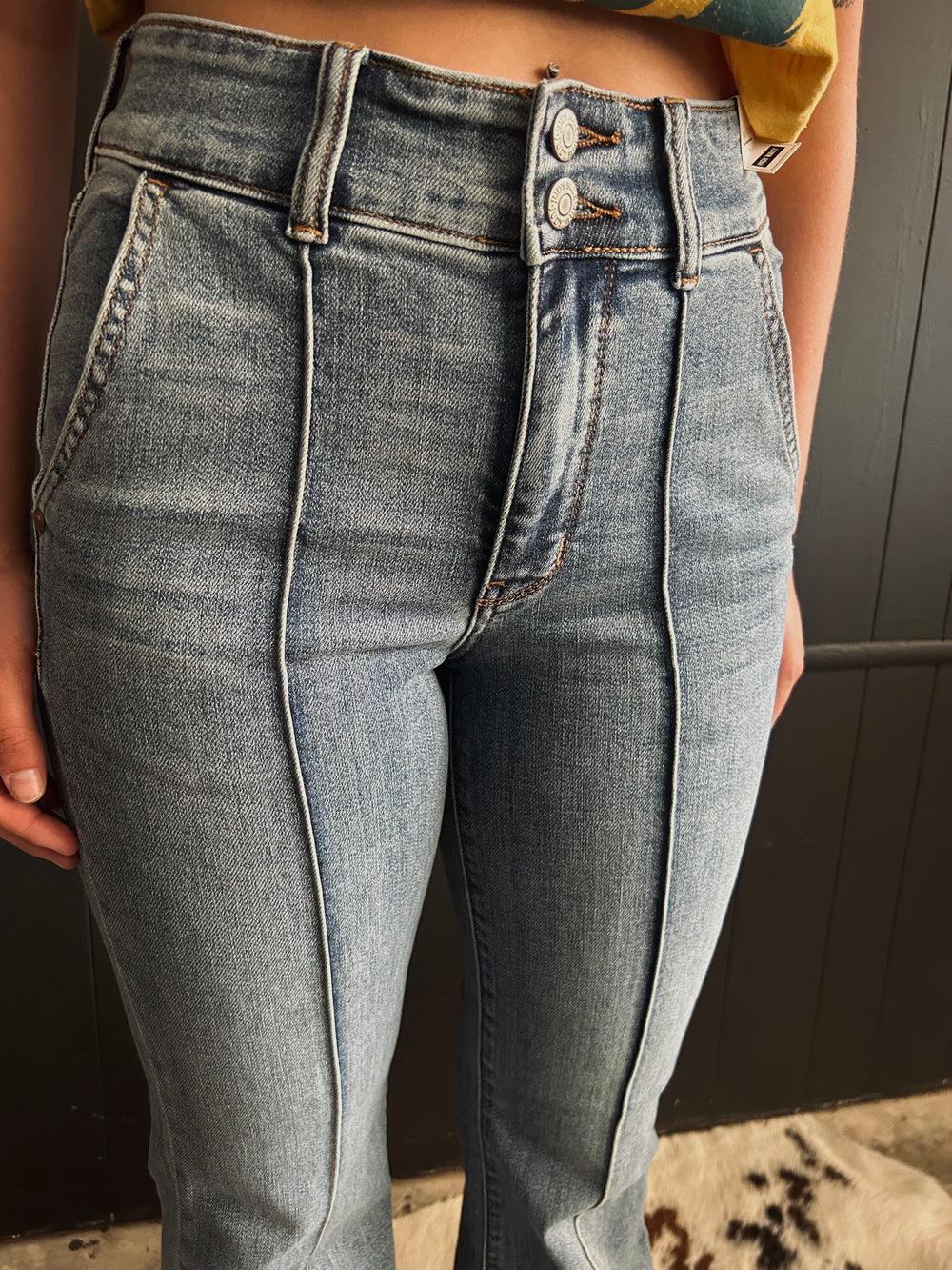 Judy Blue High Waisted Trouser Flare Product Image