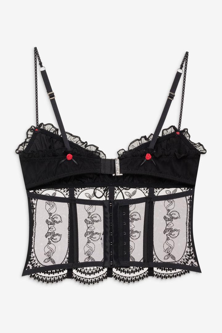 Roxanne Bustier — Black Product Image