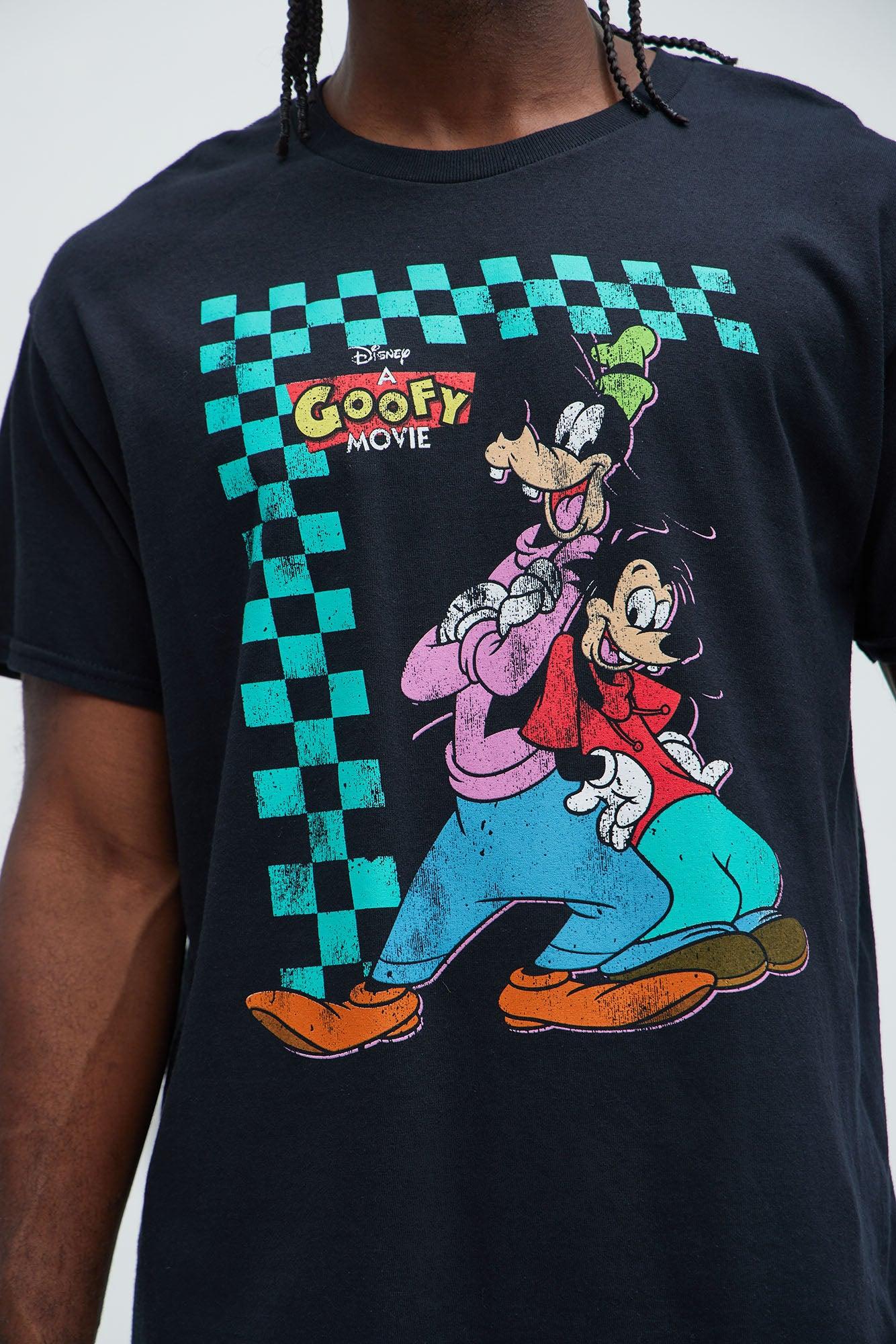 Disney Goofy Movie Oversized Short Sleeve Tee - Black Product Image