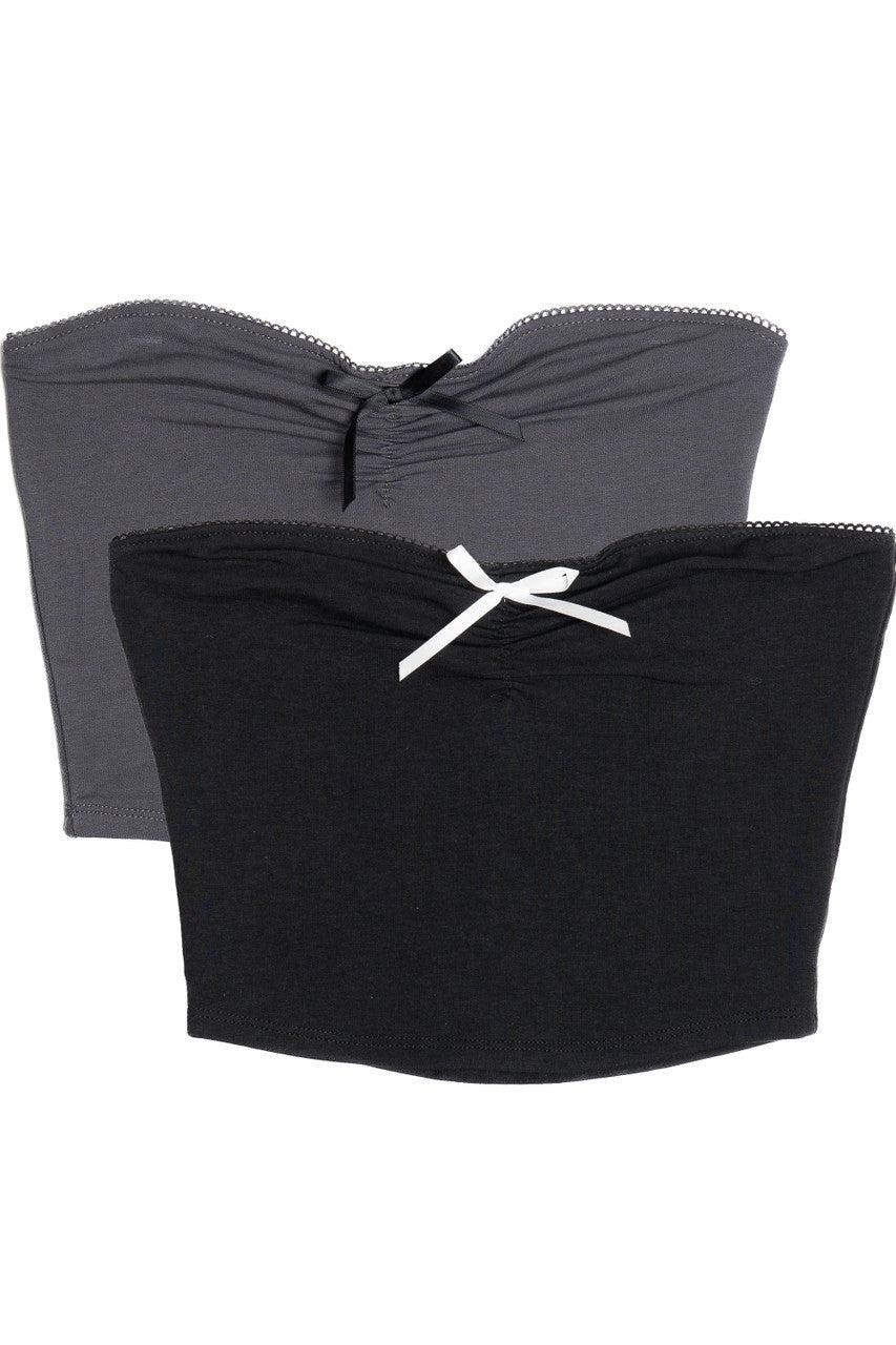 Bow Cinch Tube Top Product Image
