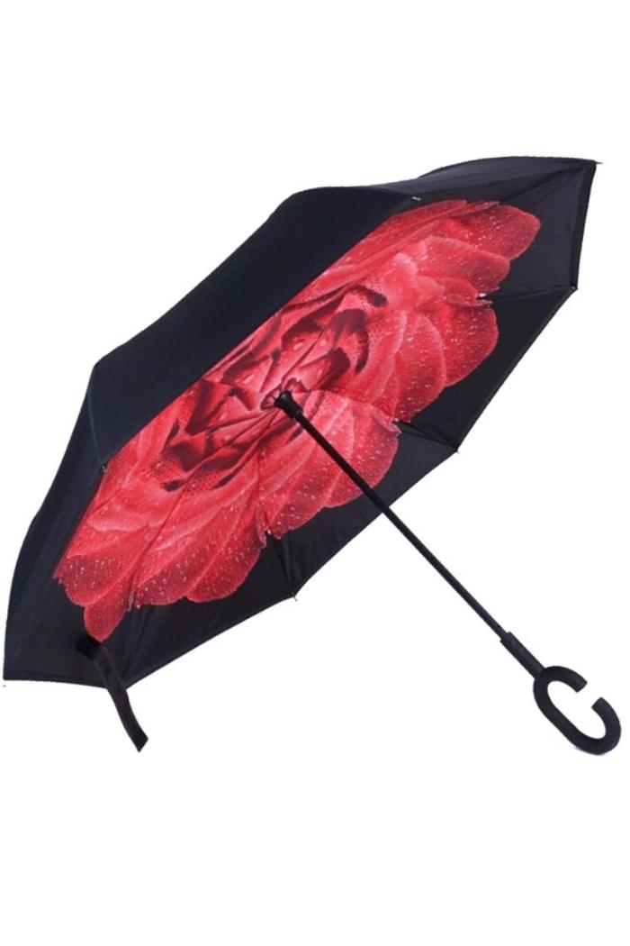 Print Inside-Out Double Canopy Umbrella Product Image
