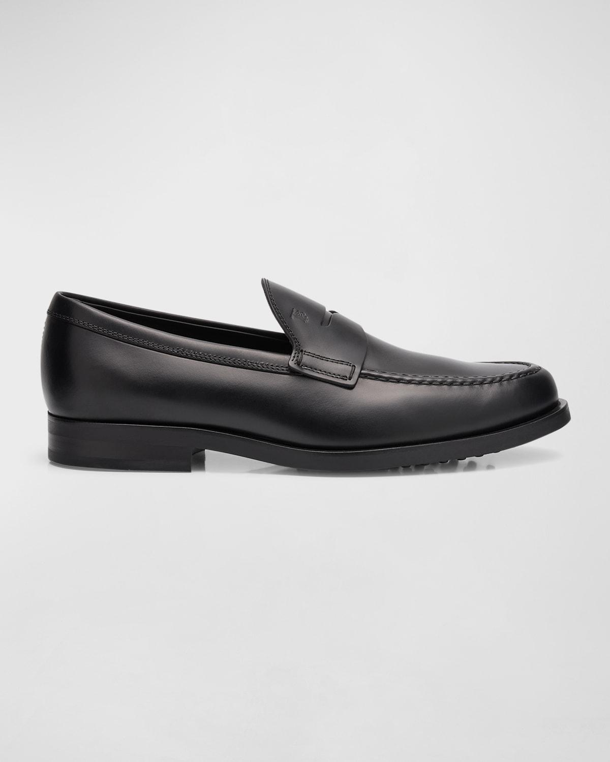 Tods Mens Mocassino Slip On Penny Loafers Product Image