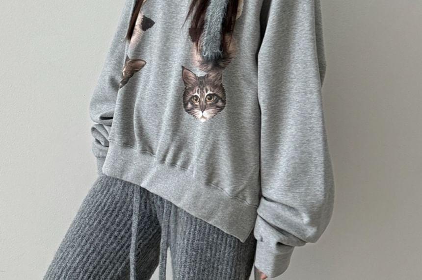 Sequined Knitted Balaclava Product Image