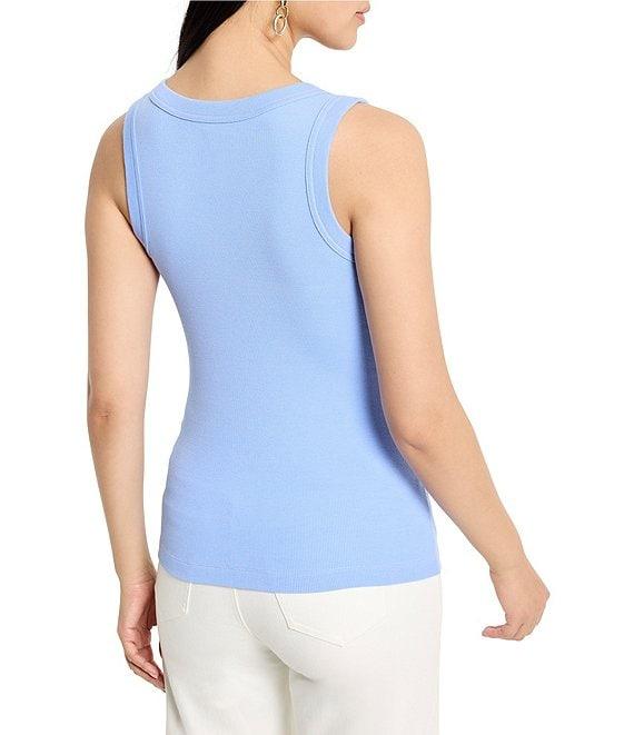 NIC + ZOE Perfect Rib Knit Scoop Neck Sleeveless Tank Product Image