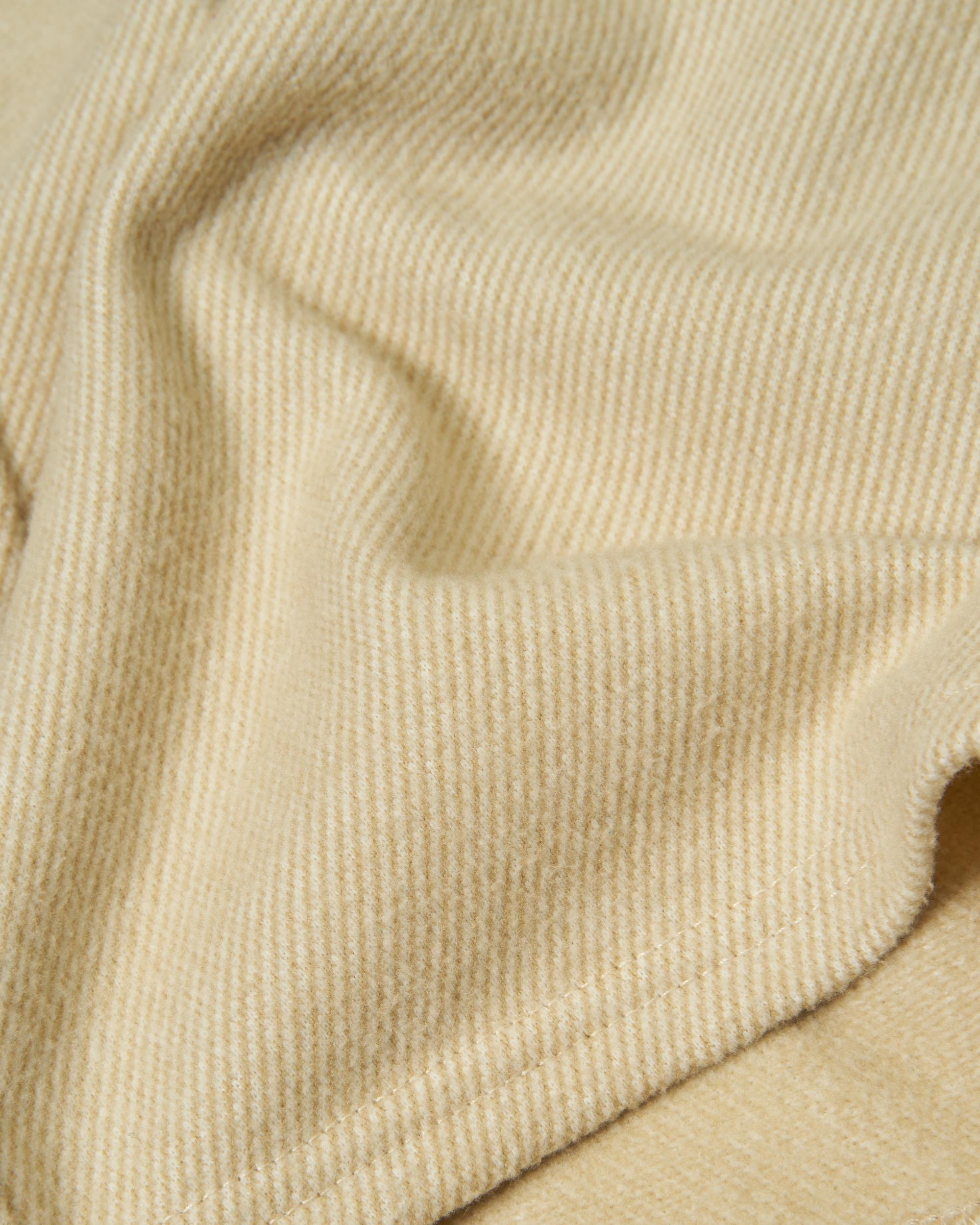 Fleece Overshirt in Sand Product Image