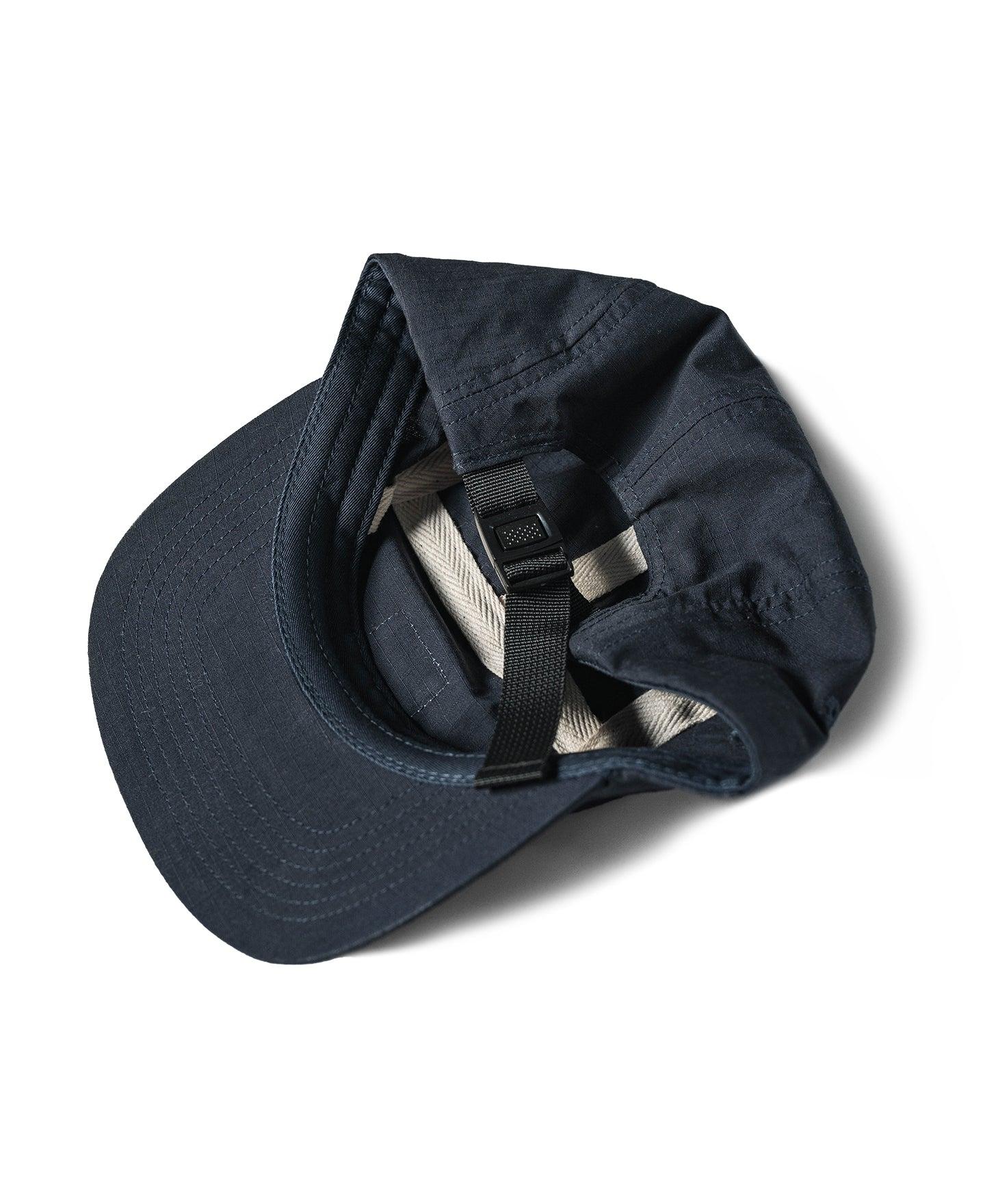 7.5 oz Ripstop Cotton 5 Panel Cap - Navy Product Image